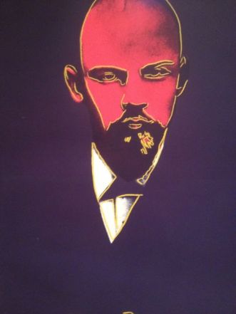 Blue Lenin, Andy Warhol